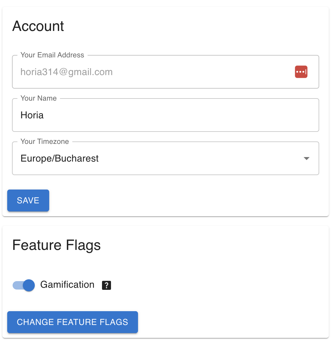 Account Settings